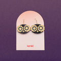 Athena's Owl in Dusk Earrings