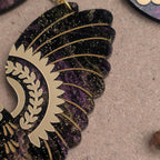 Athena's Owl in Dusk Necklace