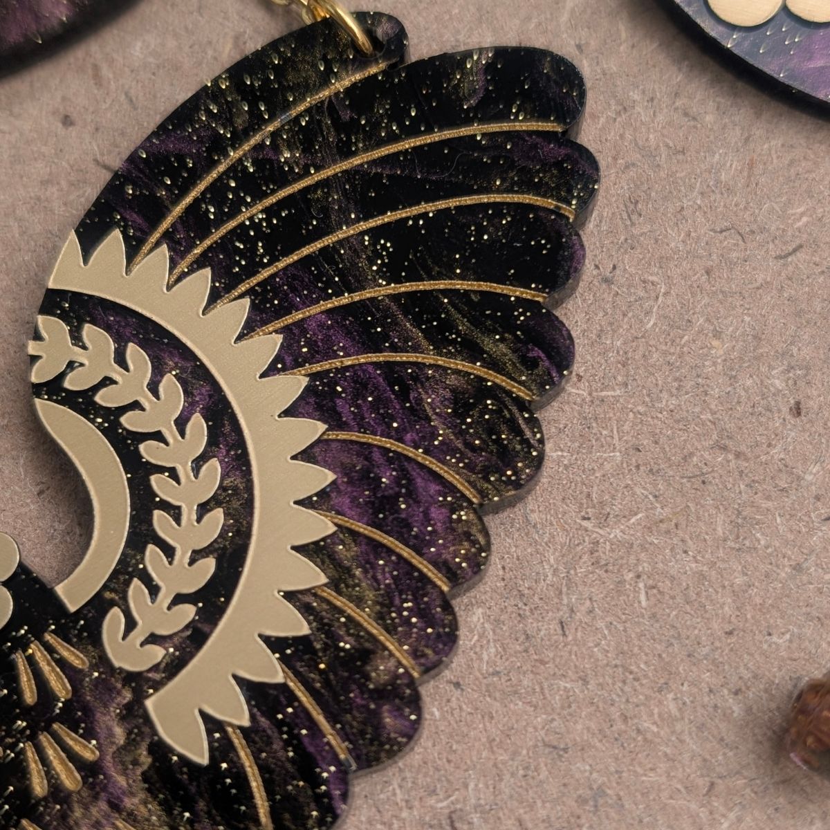 Athena's Owl in Dusk Necklace