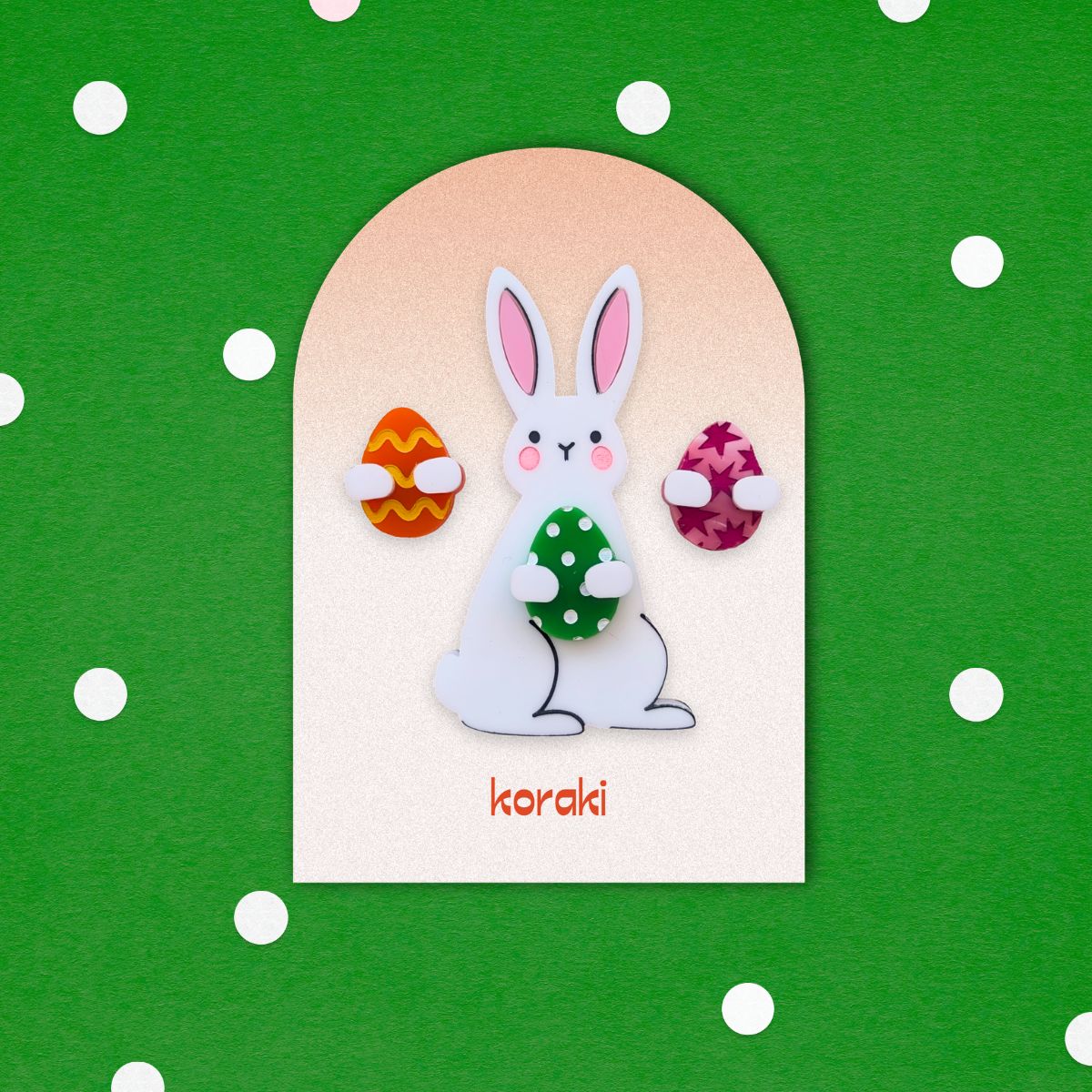 Cottontail Brooch