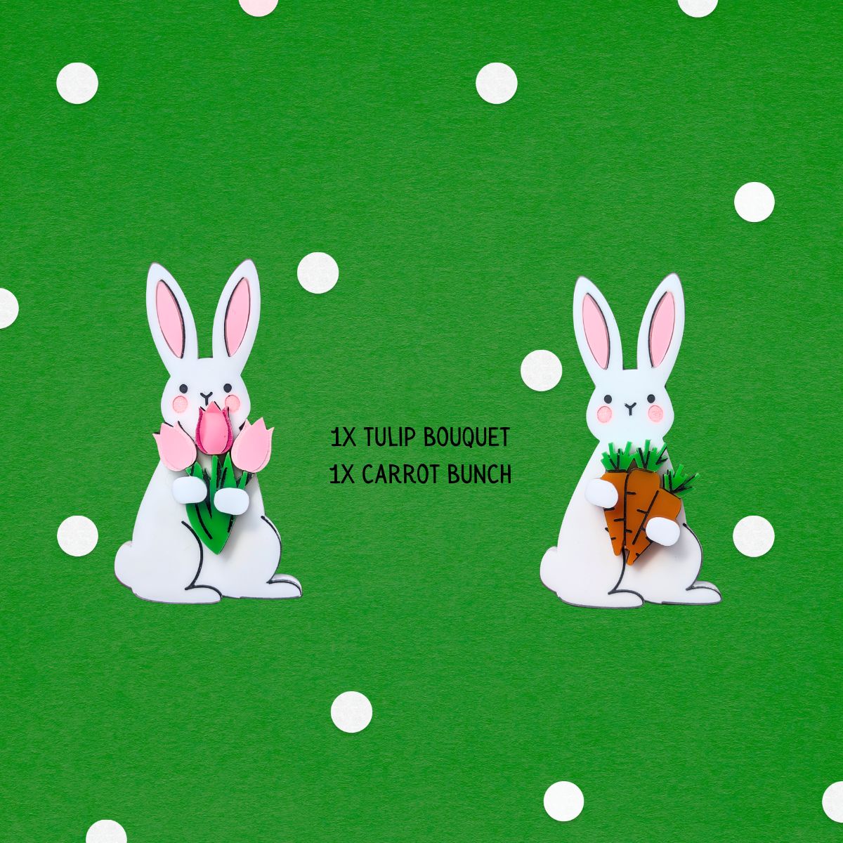 ADD-ON: Clutching Tulips + Carrot Bunch