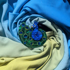 Peacock Brooch
