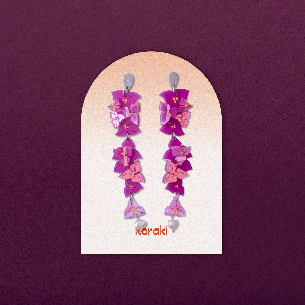 pink Bougainvillea dangles