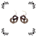 Pretzel Earrings