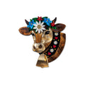 Swiss Cow Brooch