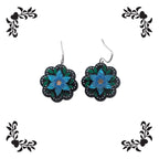 Gentian Earrings