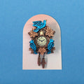 Cuckoo Clock Brooch