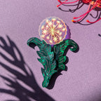 Wandering Wish Dandelion Brooch