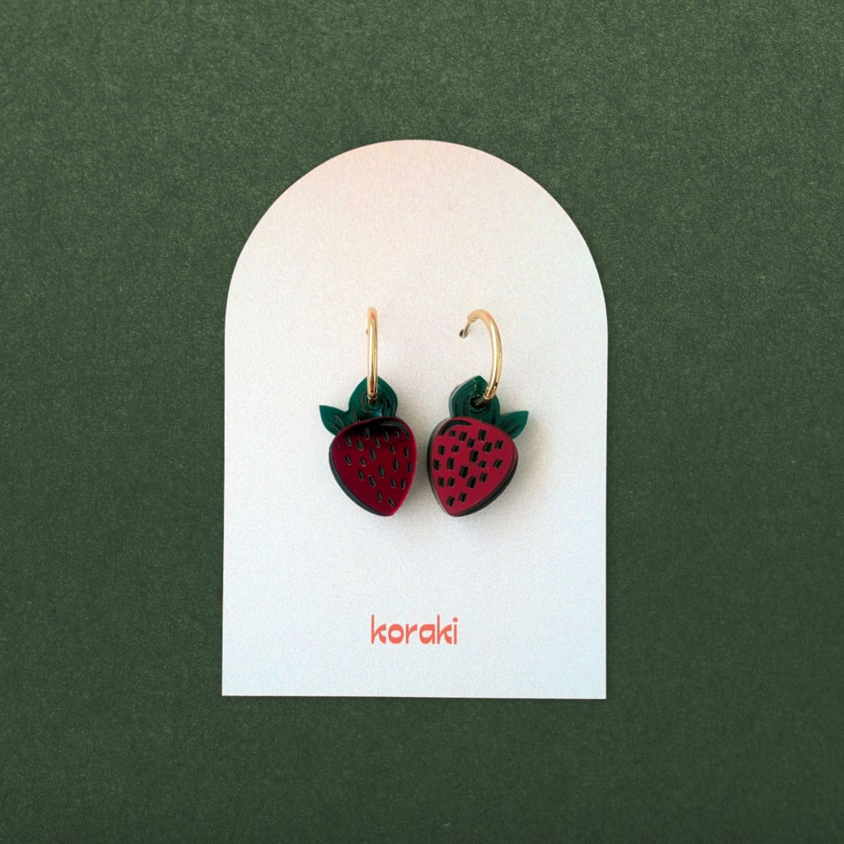 Strawberry Hoops