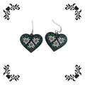 Edelweiss Heart Earrings