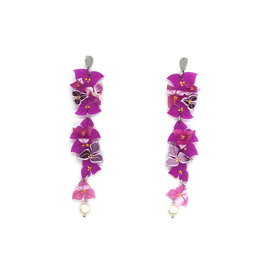 Bougainvillea vine dangles