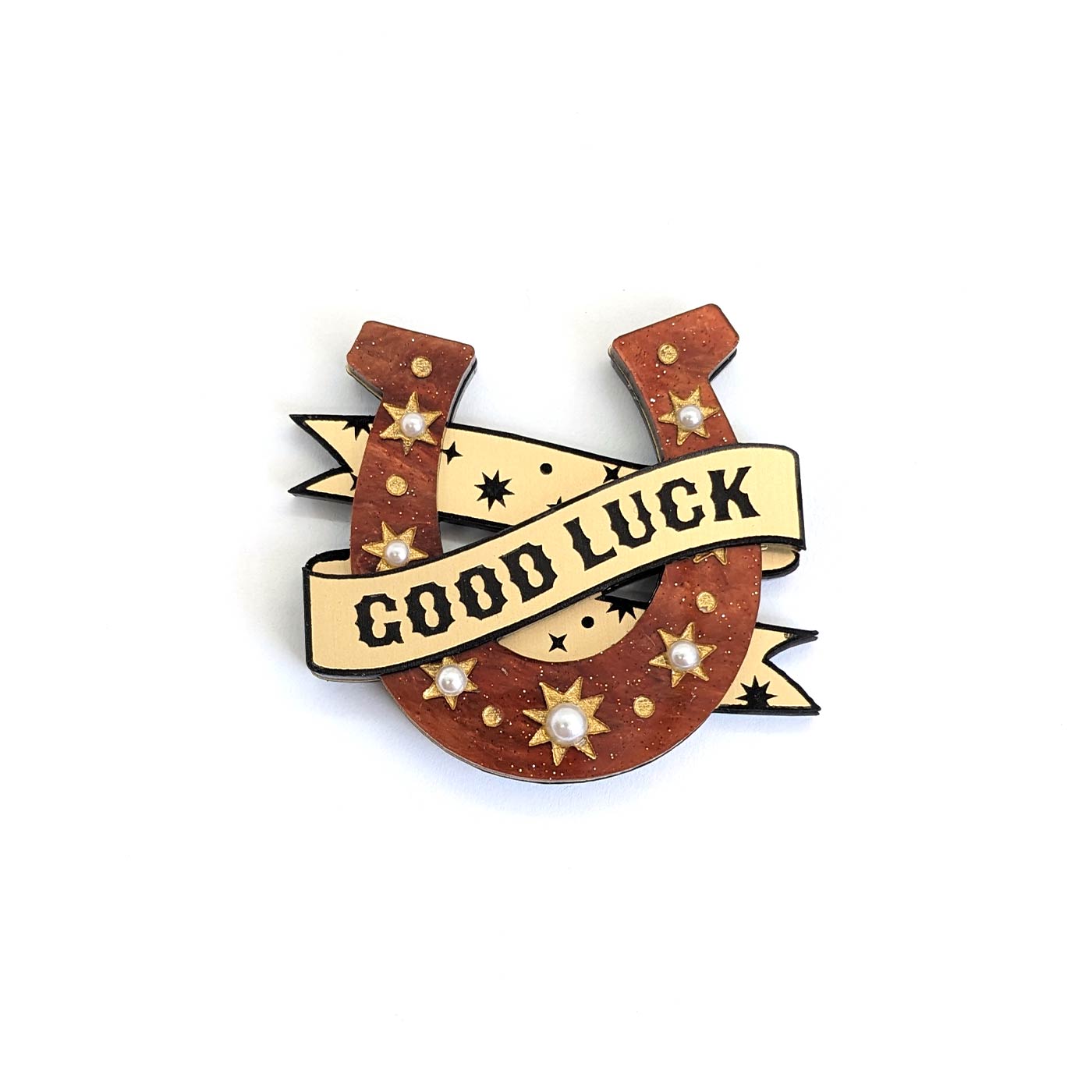 Good Luck Brooch