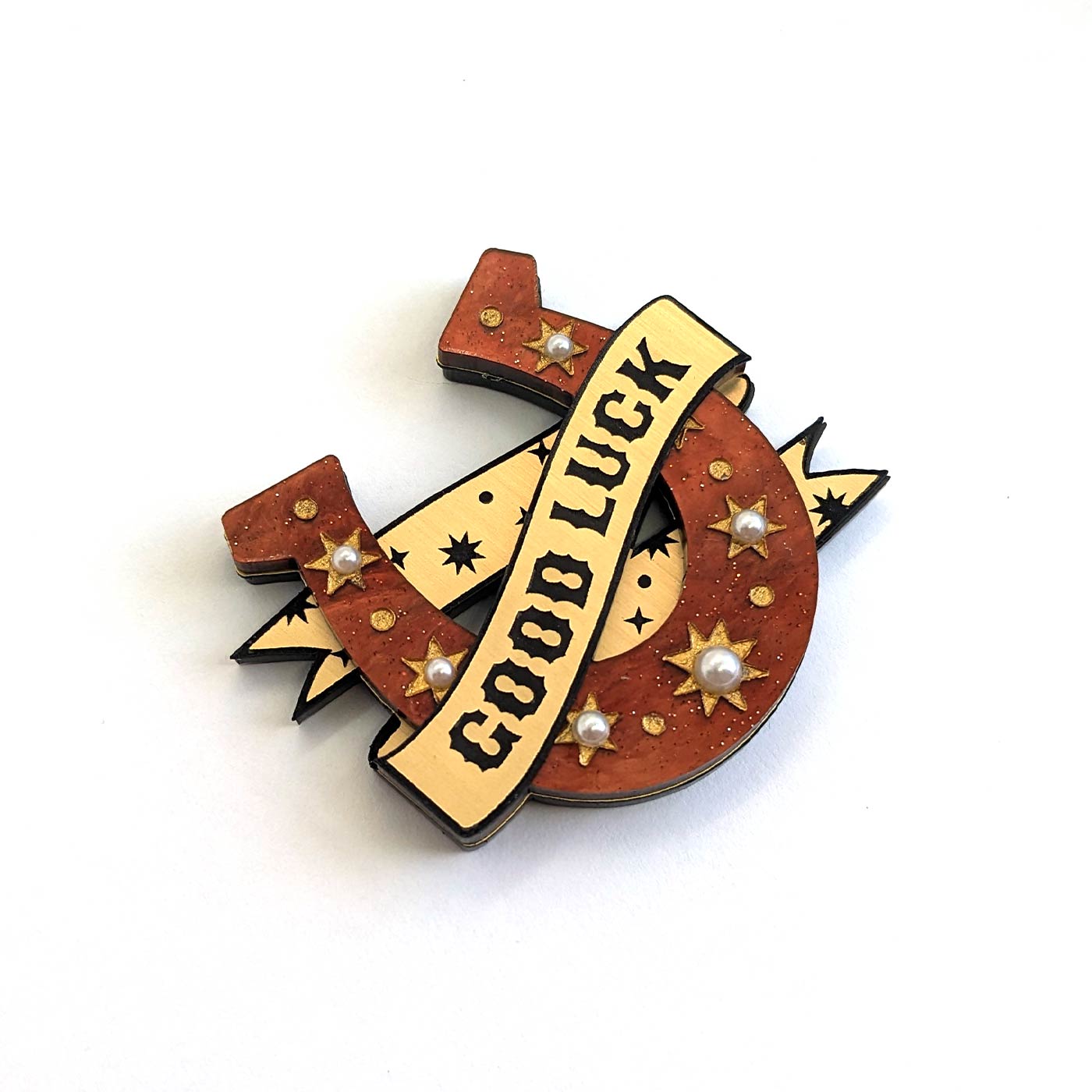 Good Luck Brooch