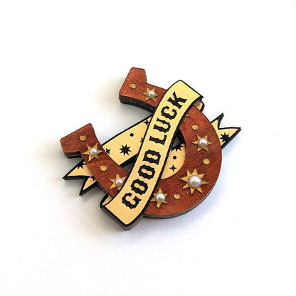 Good Luck Brooch