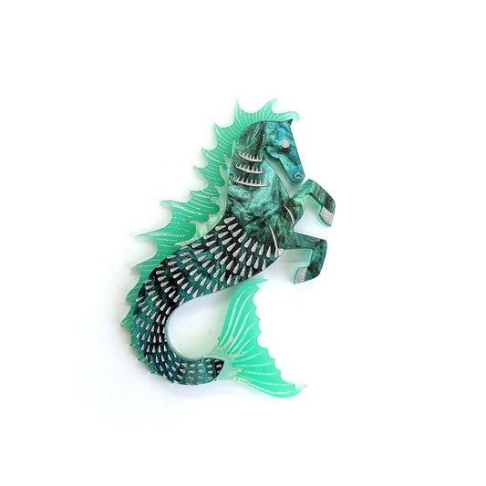 PREORDER Hippocampus brooch