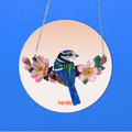 Blue Tit & Apple Blossom Necklace