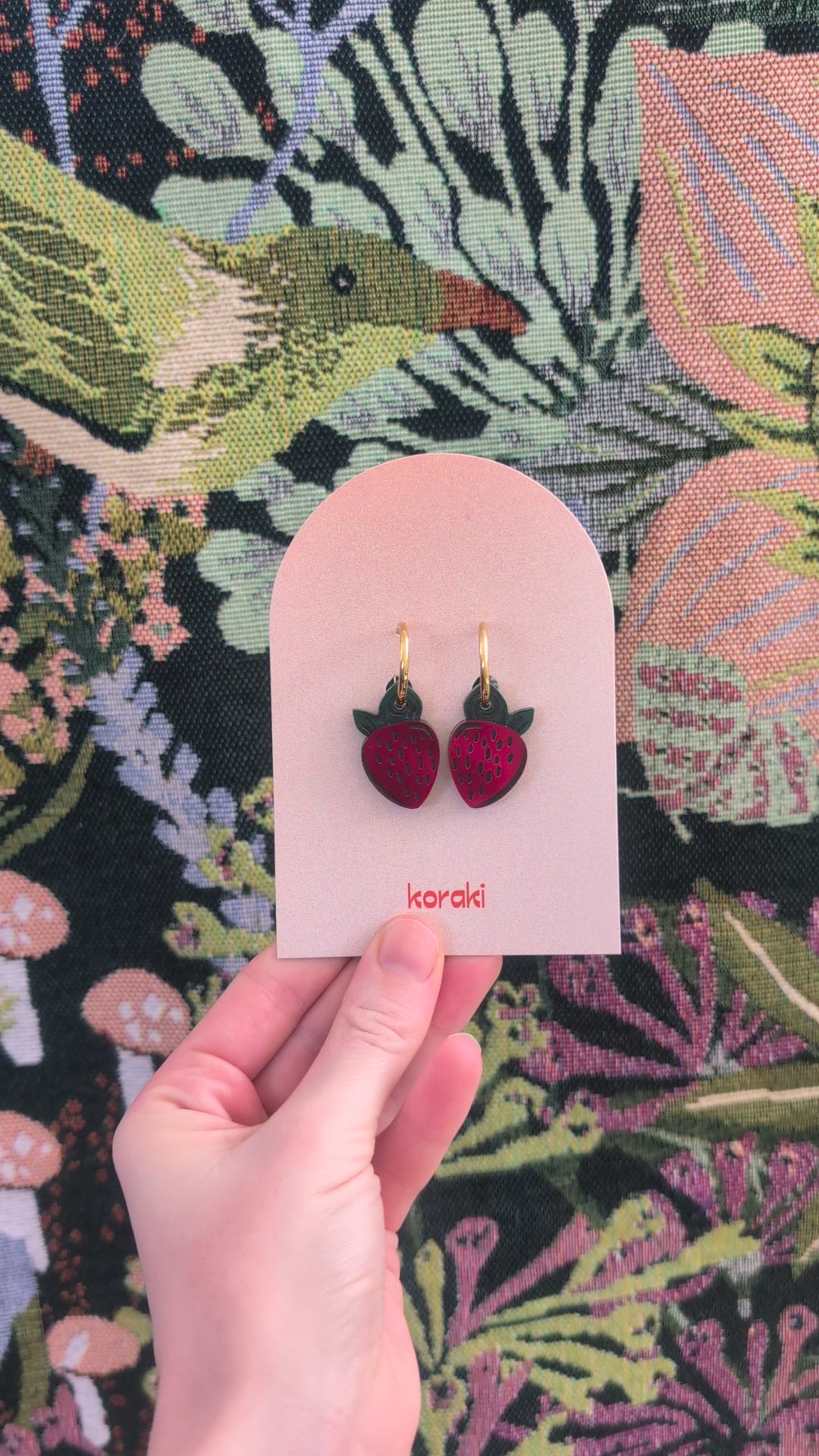 Strawberry Hoops